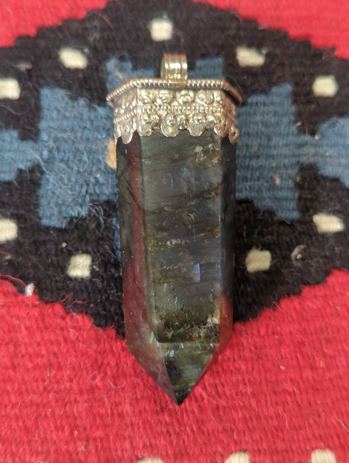 Labradorite Point Pendant